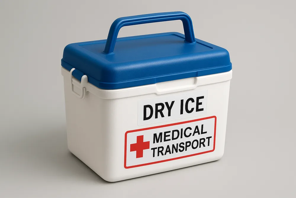 How to Use a Dry Ice Cooler for Medical Transport