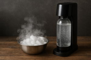 store dry ice for sodastream